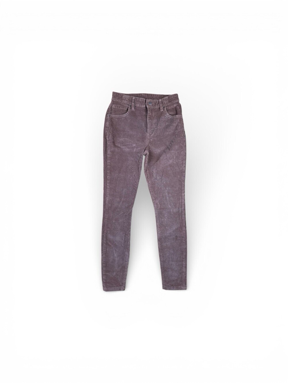 Patagonia Women's Mid Rise Skinny Leg Brown Corduroy Pants - Size 27 GUC